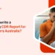 write a winning CDR Report for Engineers Australia